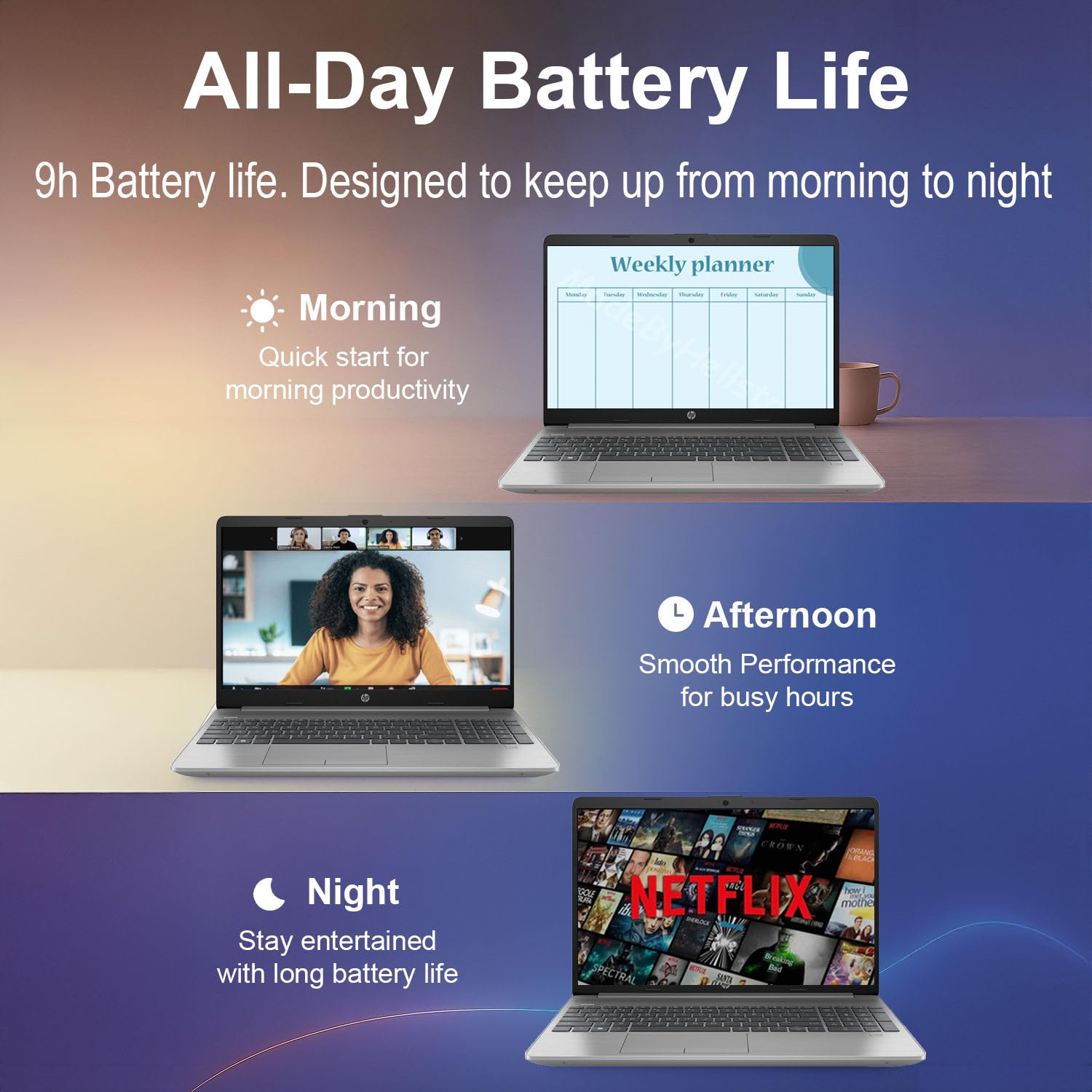 Amazon.com: HP Pavilion Laptop | Intel Processor | 8GB DDR4 RAM
