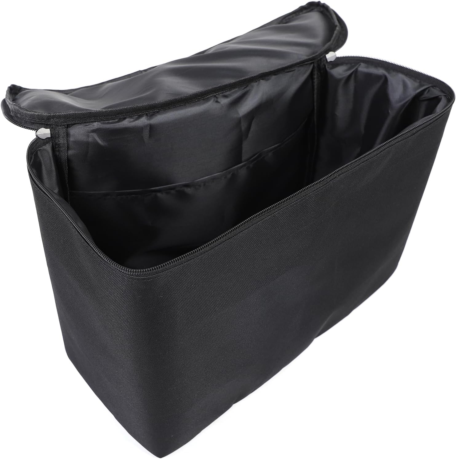 Rear Trunk Organizer with Lid, Car Trunk Organizer Compatible with 2014-2026 Tesla Accessories Model S Trunk Side Storage Bag Collapsible Portable Waterproof