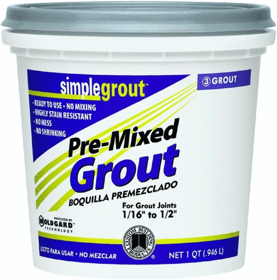 Custom PMG380QT 1-Quart, Simple Premium Grout, Haystack (Packaging May Vary)