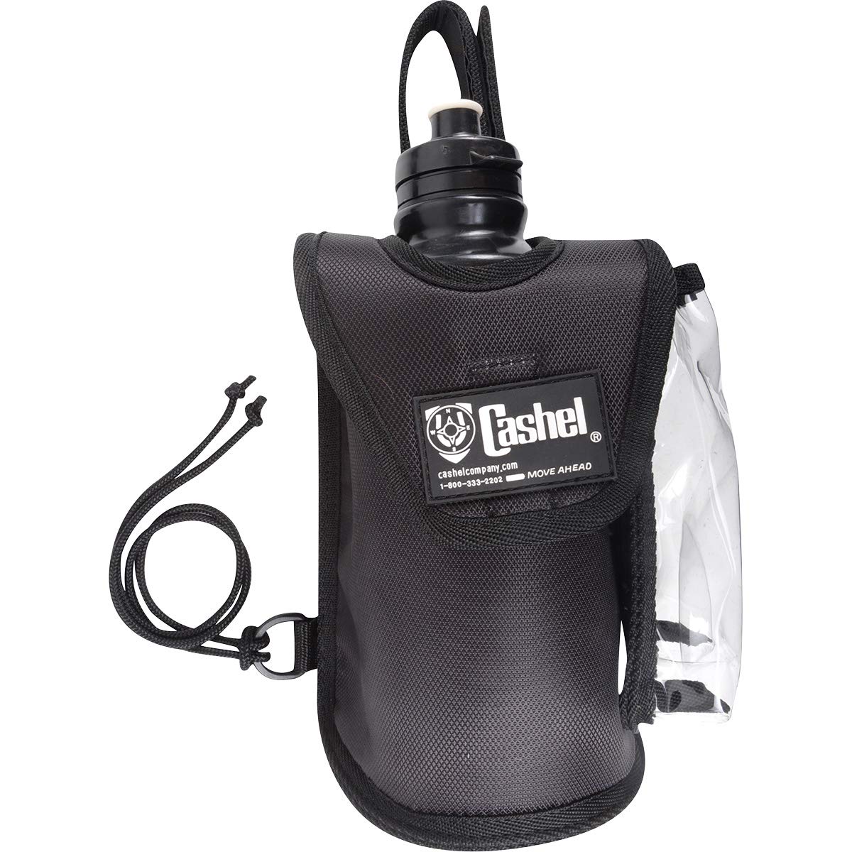 Cashel Bottle Holder w/GPS Case Black OS