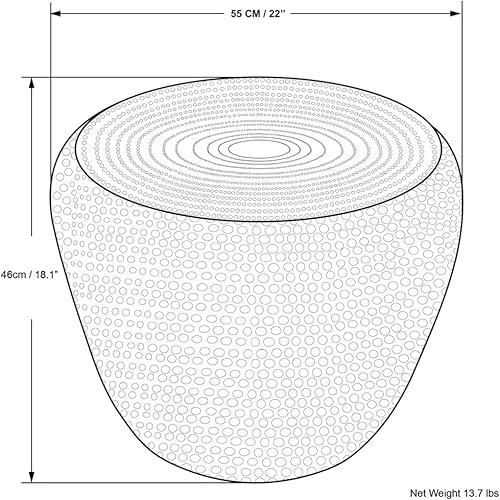 Miniatura 128 de SIMPLIHOME Preston - Mesa auxiliar de metal industrial moderna de 22 pulgadas de ancho en cobre antiguo, totalmente montada para la sala de estar y