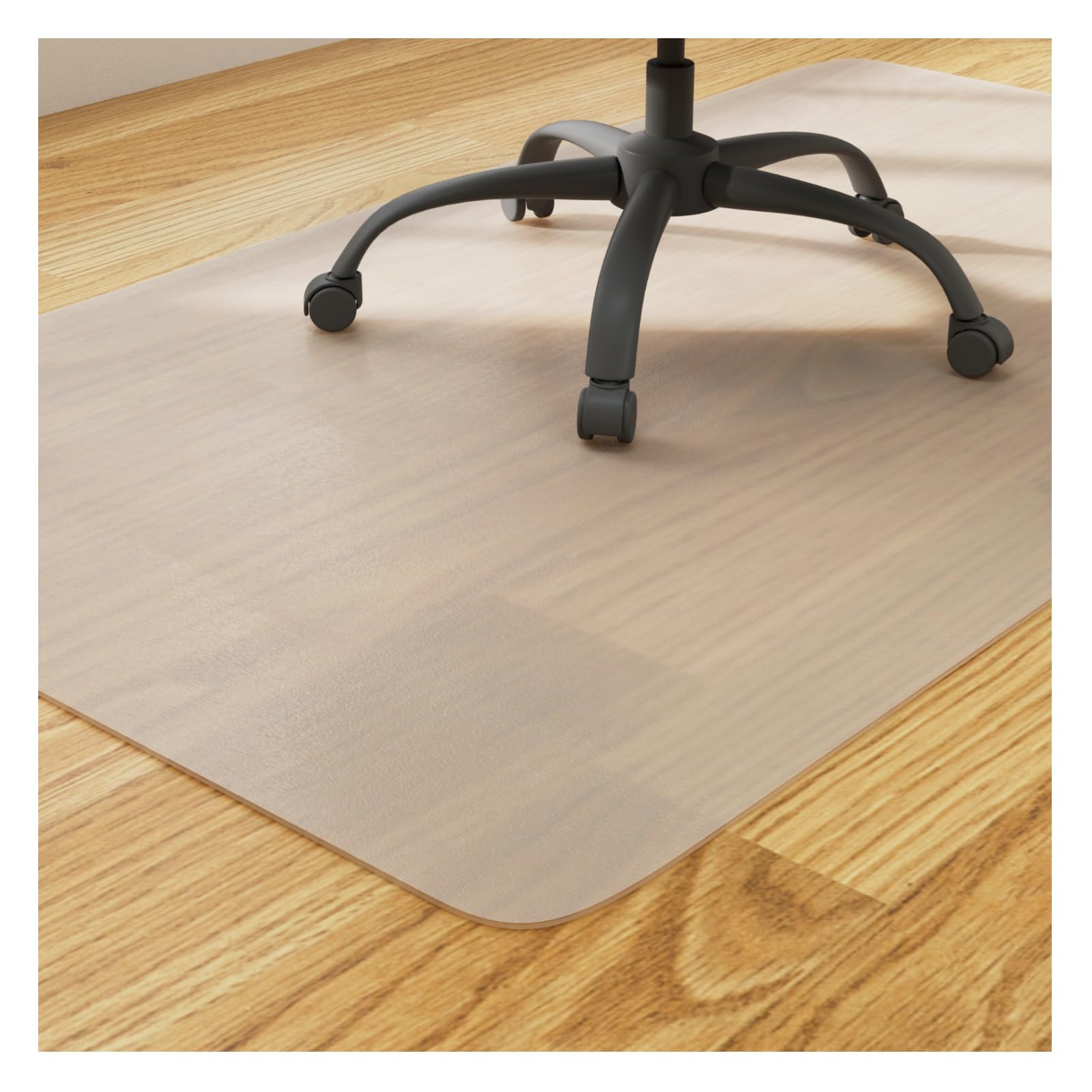Comfypad Office Chair Mat for Hardwood & Tile Floor, 36 x 48 in, Non-Slip Heavy-Duty Floor Protector Clean, Easy Glide Desk Chair Mat for Rolling