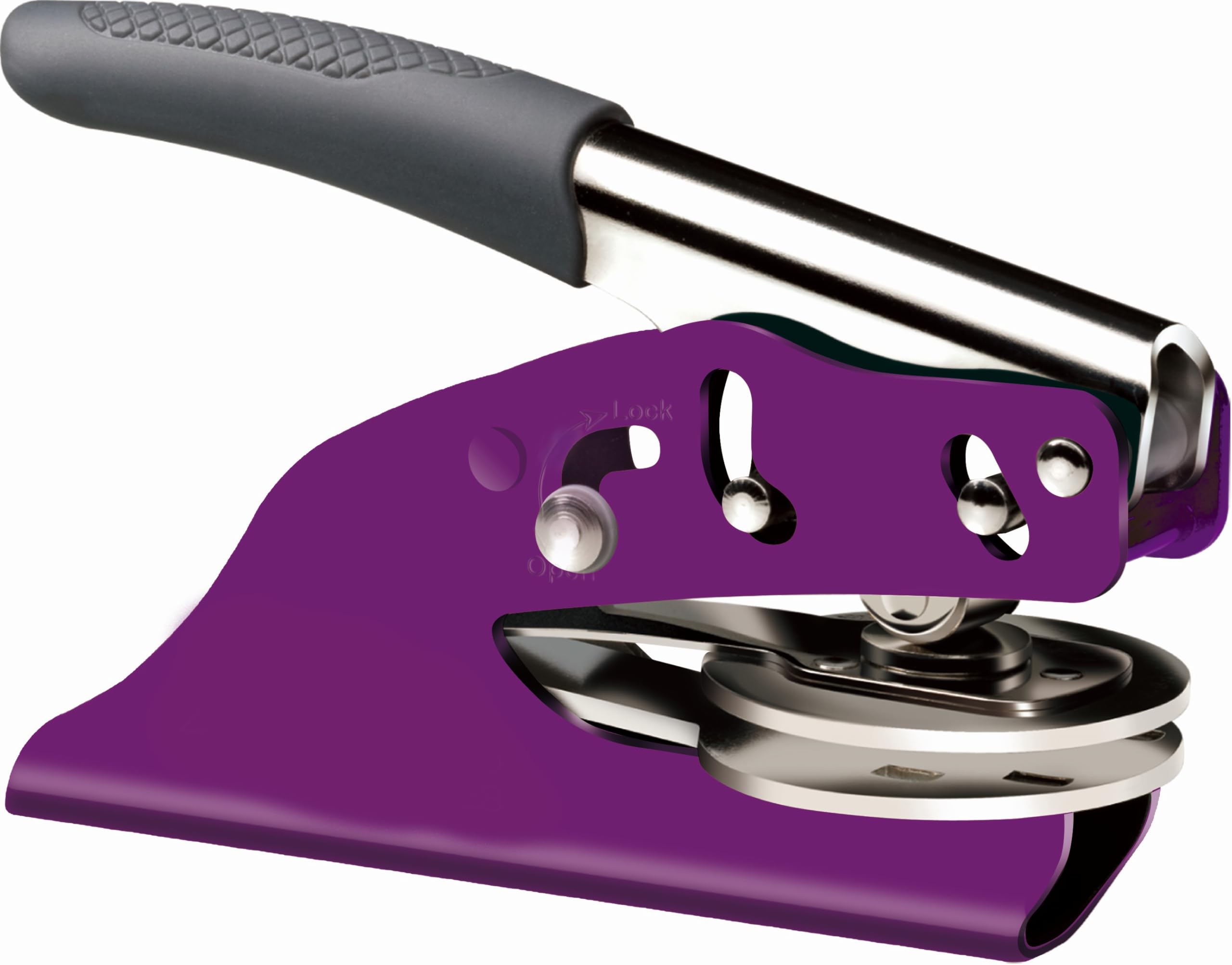 Delaware Notary Seal Embosser | Premium (Purple)