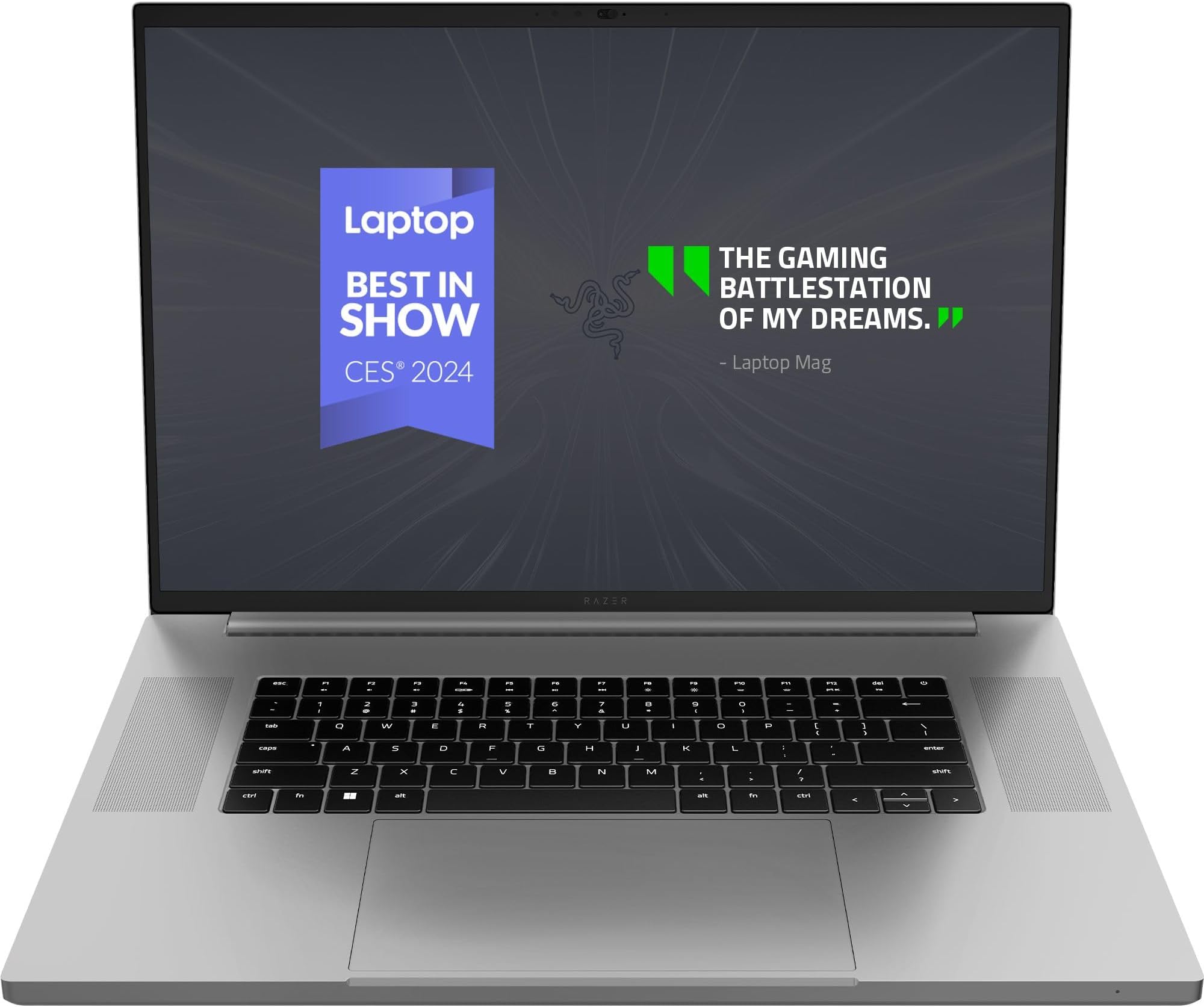 Blade 18 Gaming Laptop: NVIDIA GeForce RTX 4090 - Intel Core i9 14900HX 14th Gen CPU - 18” UHD+ 4K 200Hz Display - 32GB RAM - 2TB SSD - Thunderbolt 5 - Chroma RGB - Snap Tap - Mercury