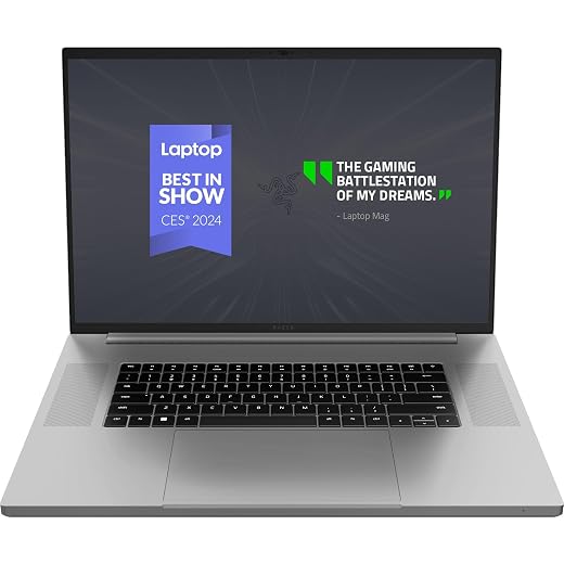 Razer Blade 18 (2024) - 18-inch Mini-LED Gaming Laptop - Nvidia Geforce RTX4070 - Intel Core i9-14900HX - 18" QHD+ 300Hz Display - Snap Tap (32 GB DDR5, 2TB SSD) Spanish Keyboard | Mercury
