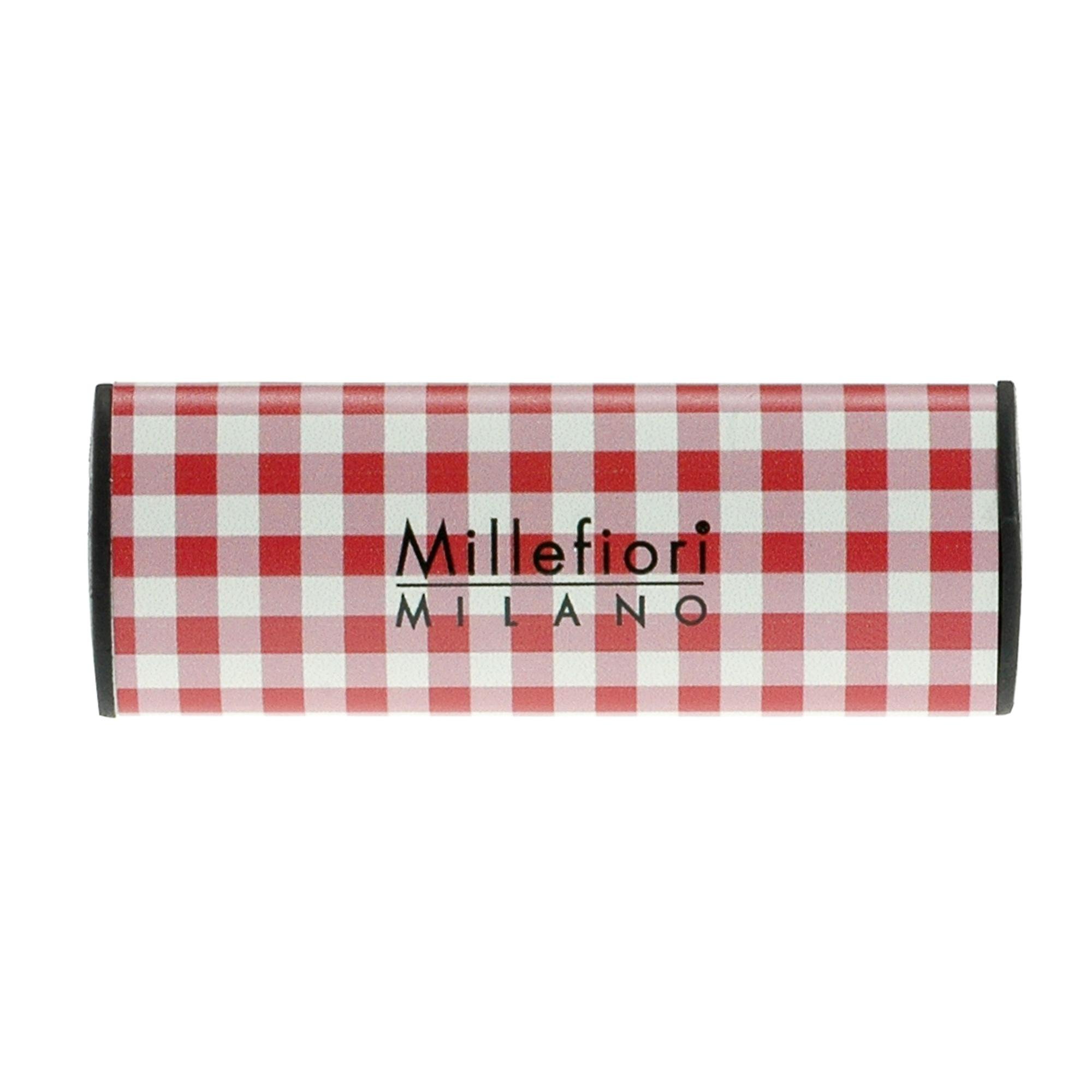 Millefiori ミッレフィオーリ car air freshener ICON [CHECK] カーエアフレッシュナー アイコン [チェックシリーズ] グレープフルーツ