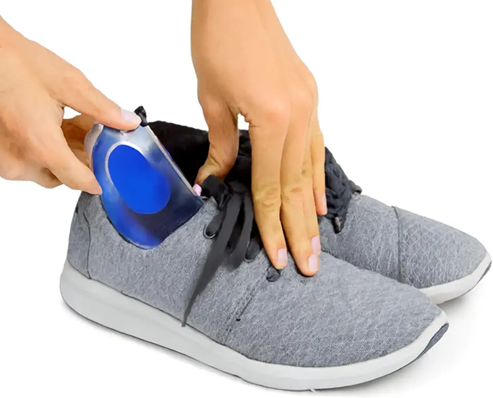 Palmilha Ortopédica de Gel Silicone para Alívio de Dor – Esporão de Calcâneo, Fascite Plantar e Conforto nos Pés