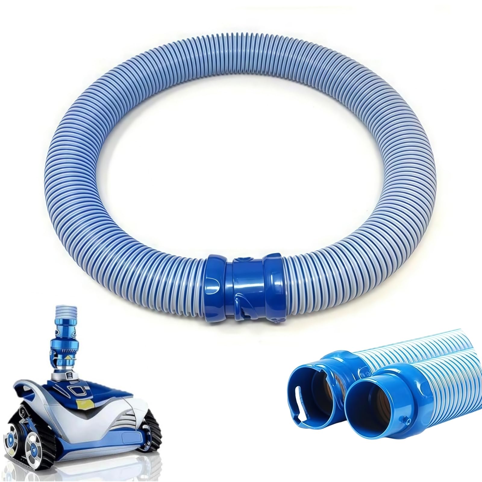 Photo 1 of 1-Pack R0527700 Pool Vacuum Hose Replacement, Twist Lock Pool Cleaner Hoses (1 Meter/3.3ft) Compatible with Zodiac Baracuda MX6 MX8 X7 T3 T5
