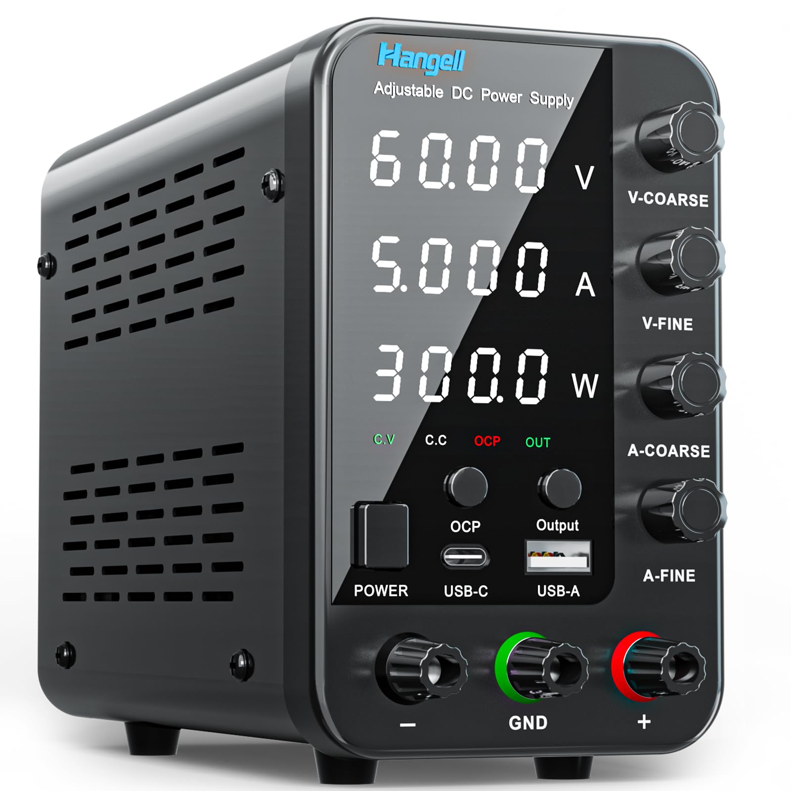 HANGELL Lab Power Supply - 30V 10A Adjustable -8 HANGELL Lab Power Supply - 30V 10A Adjustable -8