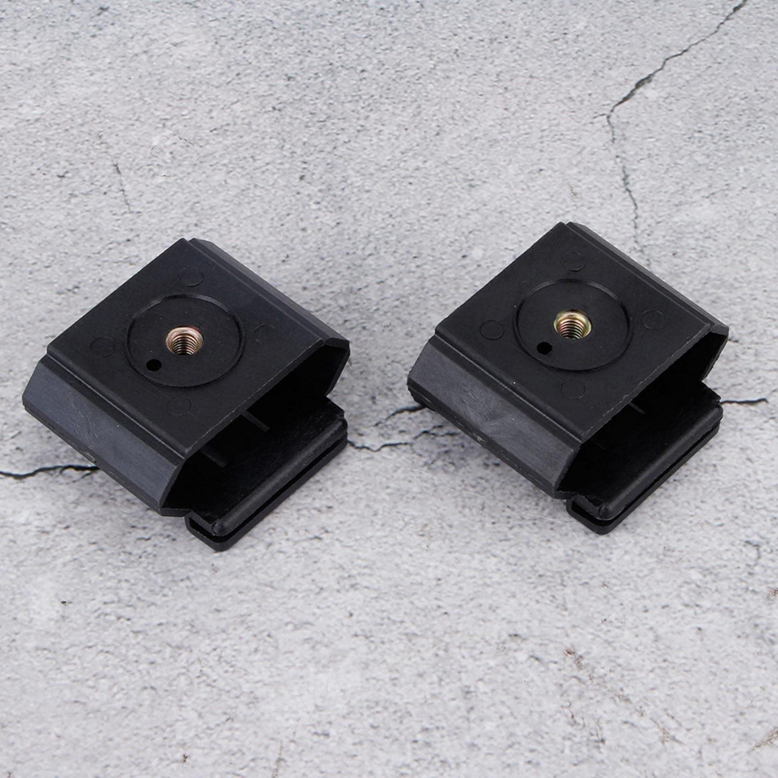 Qiilu Copertura Staffa Paraurti Per W201 - 2 Pezzi Staffa Clip Di Ricambio, Numero OEM 2018800114, Materiale ABS Duro, Facile Da Installare