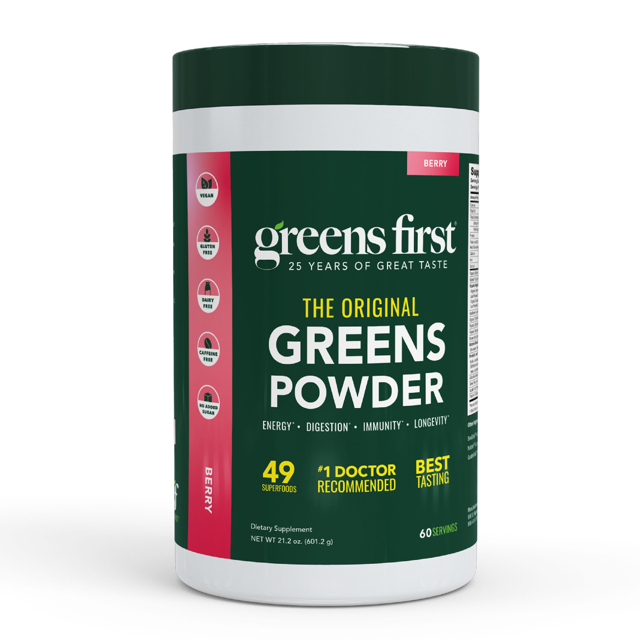 Greens First Original Greens Powder Berry