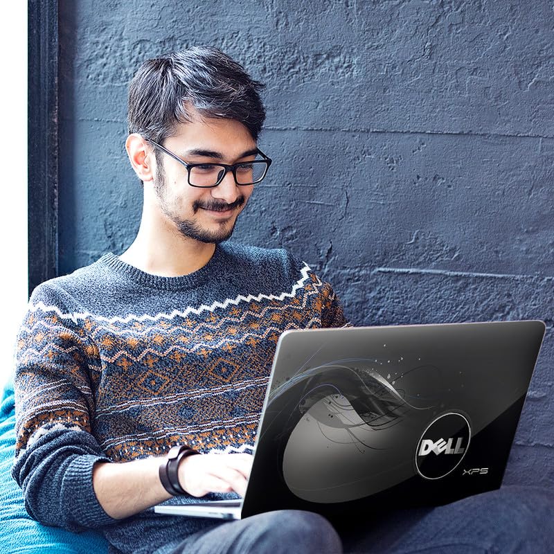 Image of Galaxsia DSGN 286 Full Body Laptop Skin Bubble-Free| Laminated & Removable | HD Quality Sticker for Laptops Upto 15.6 Inches Compatible with DELL