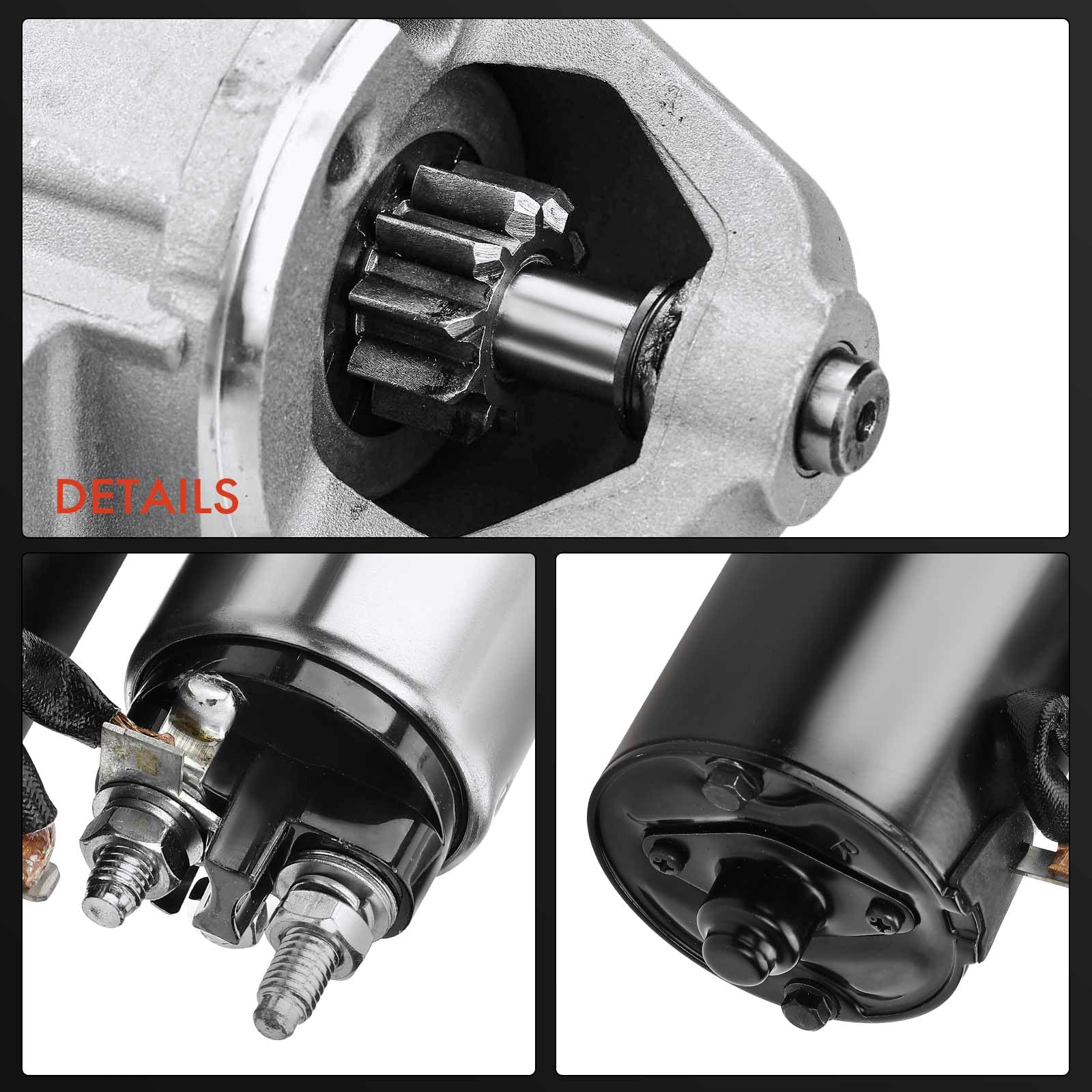 Frankberg Motore di avviamento Auto 1,7 KW/12 V/10 denti Compatibile con Classe A W169 A 200 CDi Classe A W168 A 160 CDi Replace# 0051517401,0051511601