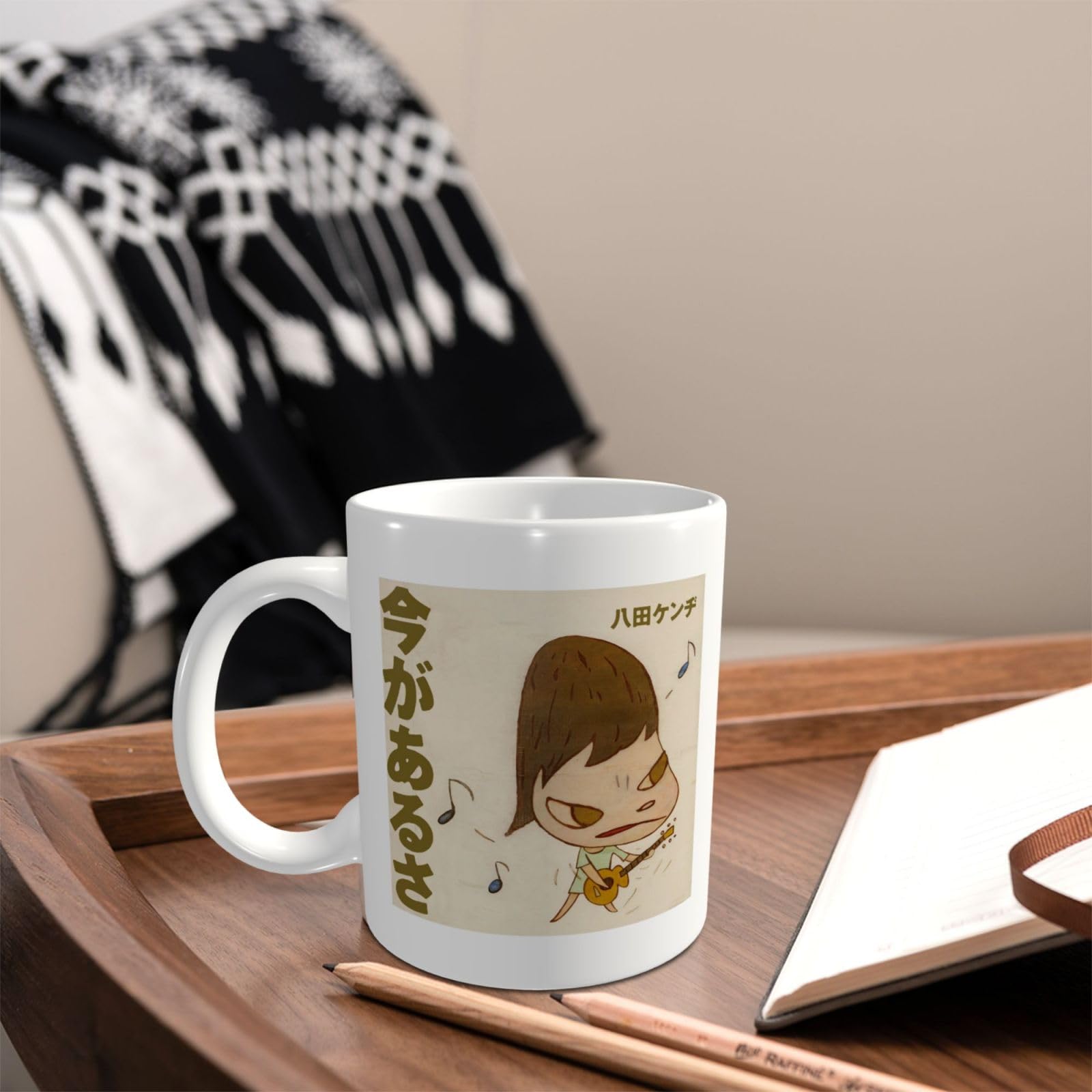 Amazon.co.jp: 奈良美智 (5) マグカップ コーヒーカッ 朝食カップ 耐熱