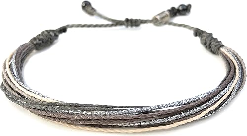 Miniatura 265 de Surfer Bracelets for Men - Handmade Surfer Rope Adjustable Friendship Bracelets - Surf String Bracelet for Couple Women Men Waterproof Beach Jewelry