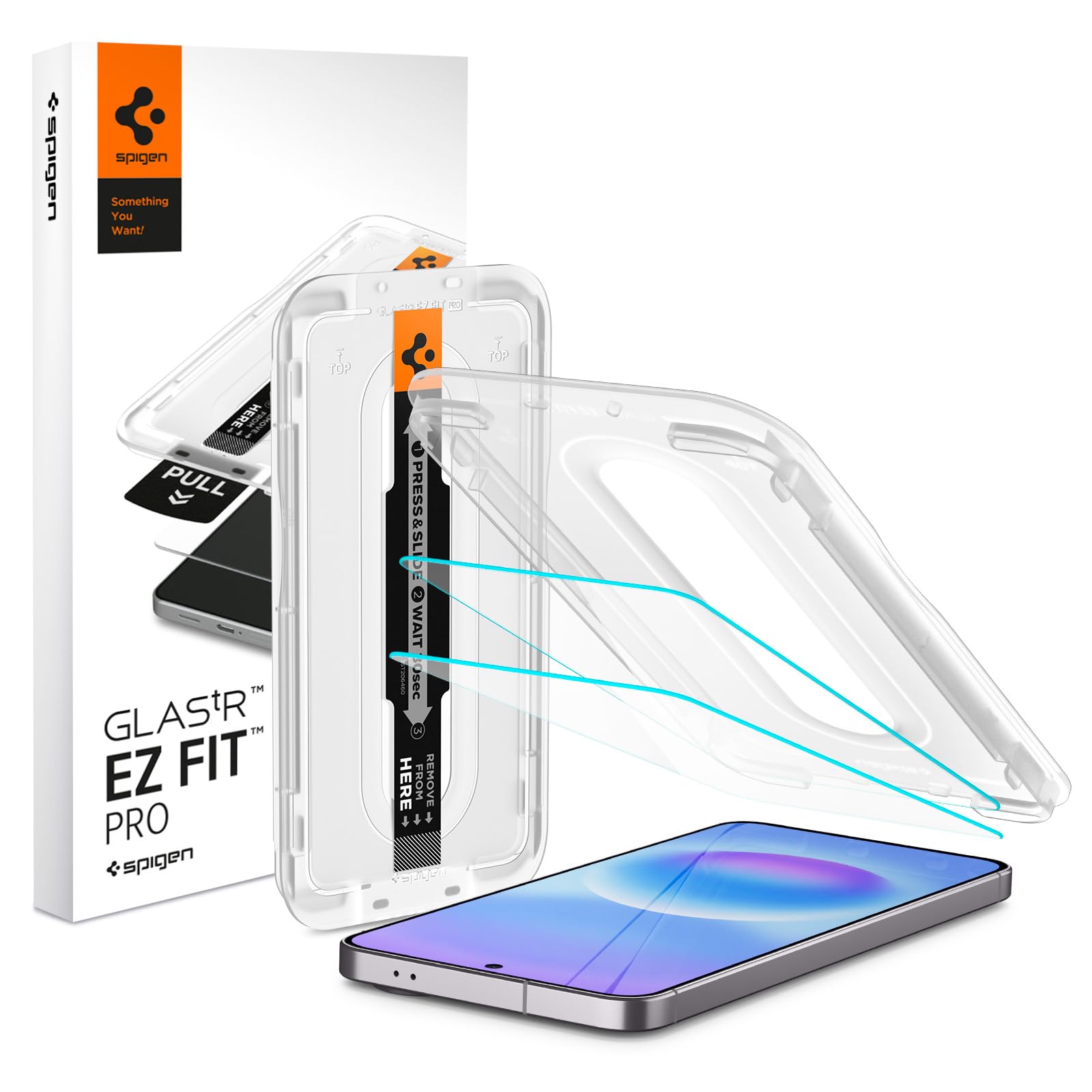 Spigen EZ Fit Pro Tempered Glass Screen Protector Guard for Samsung Galaxy A57 5G [2 Pack]-picture-38