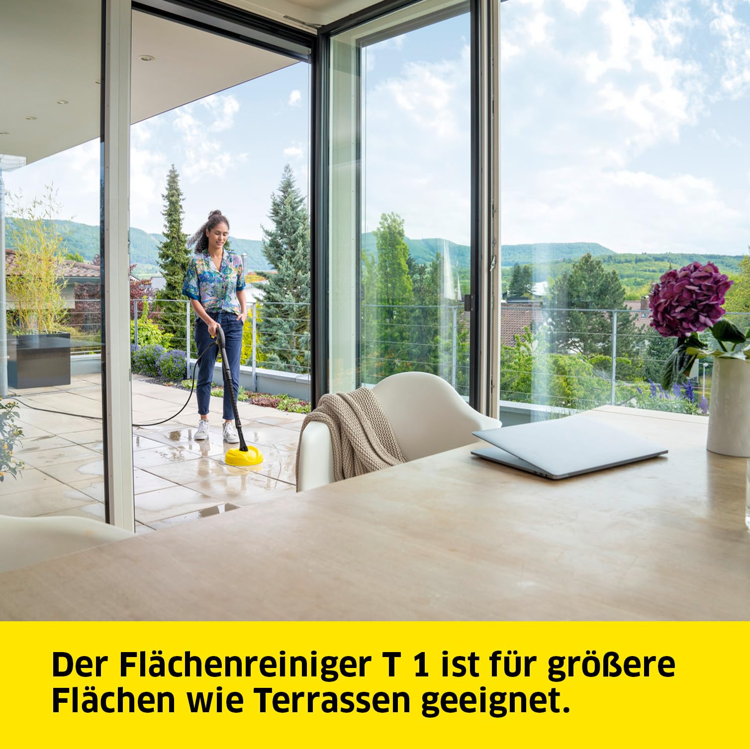 Kärcher Hochdruckreiniger K 2 Power Control Home: Clevere App-Unterstützung - die praktische Lösung für alltägliche Verschmutzungen - inkl. Home-Kit ‎mit Flächenreiniger