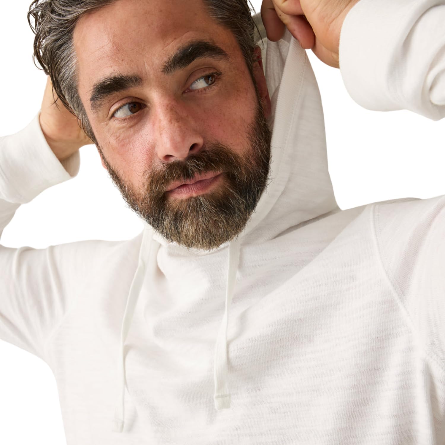 Faherty Men's Sunwashed Slub Hoodie