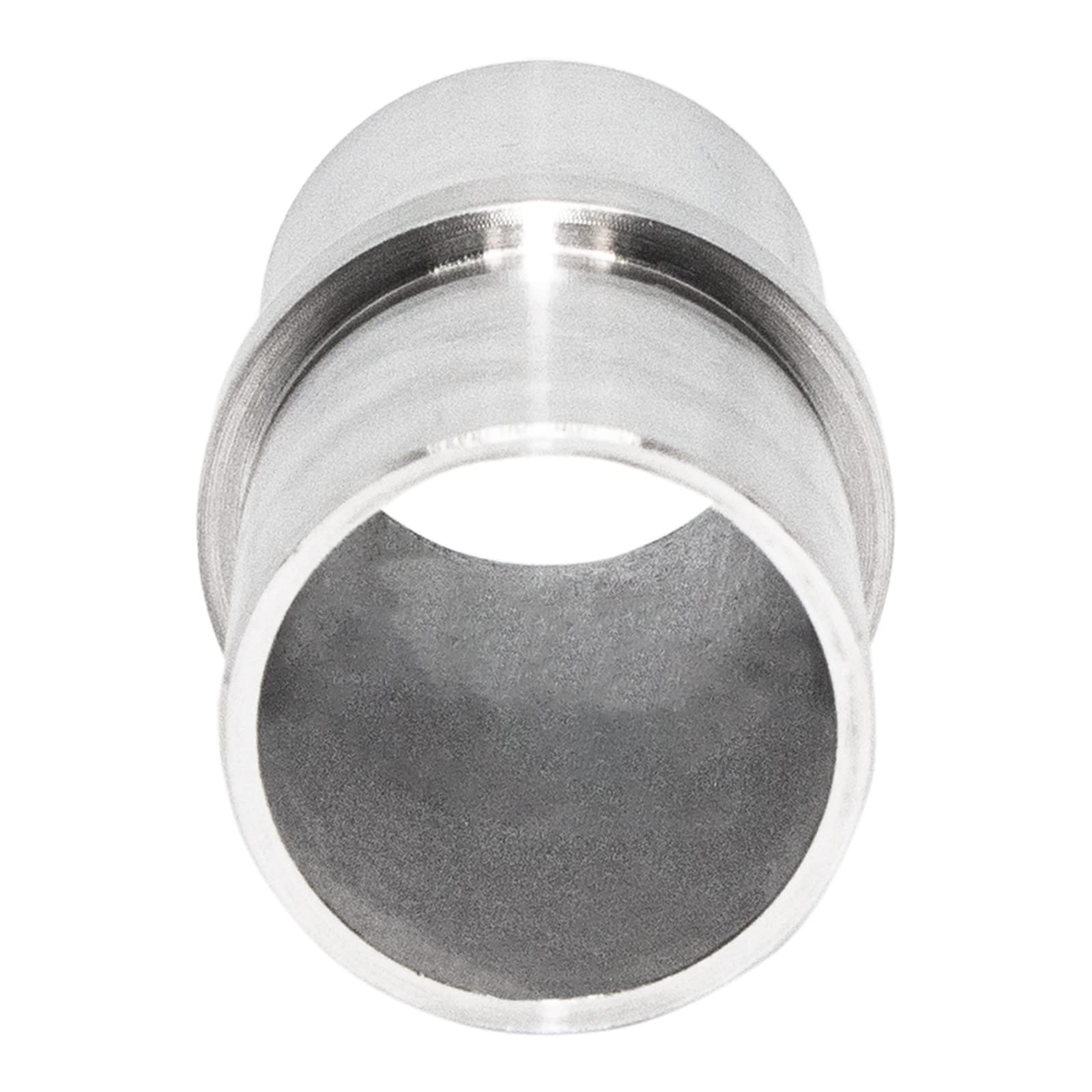 PRIOstahl Connecteur de tuyau Raccord à souder Raccord Steckfitting Douille de raccordement Garde-corps x 1 pièce Ø 33,7mm Tuyau rond Connexions de garde-corps pour main courante d'escalier Tubes en