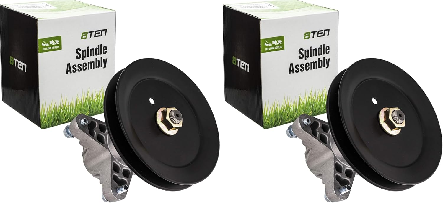 8TEN Spindle for MTD Cub Cadet RZT 42 inch LT1042 LT1040 Troy Bilt Super Bronco Toro LX420 LX425 918-0624B Deck