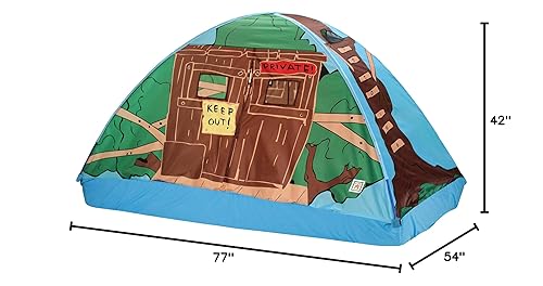Vista 22 de Tiendas de campaña para niños, Pacific Play casa del árbol cama tienda Playhouse, tamaño twin