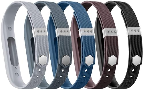 Miniatura 2 de LEEFOX Compatible con la banda Flex 2, repuesto ajustable para Flex 2, pulsera de silicona con cierre de sujeción, correa de fitness para Original