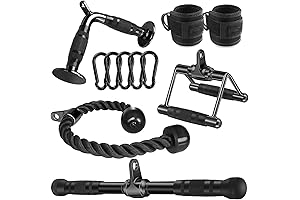 Solid Steel Cable Machine Accessories for Home Gym