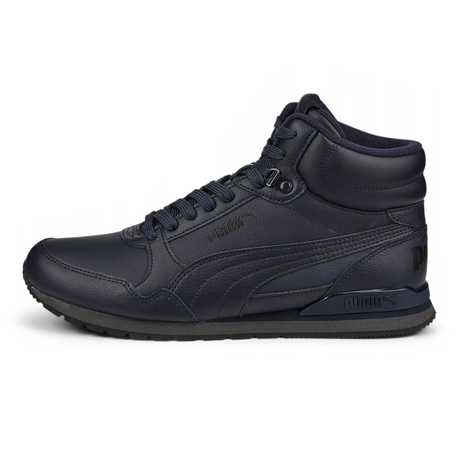 PUMAMen's ST Runner v3 Mid L Parisian Night Trainers Navy Blue (387638 04),  Warm