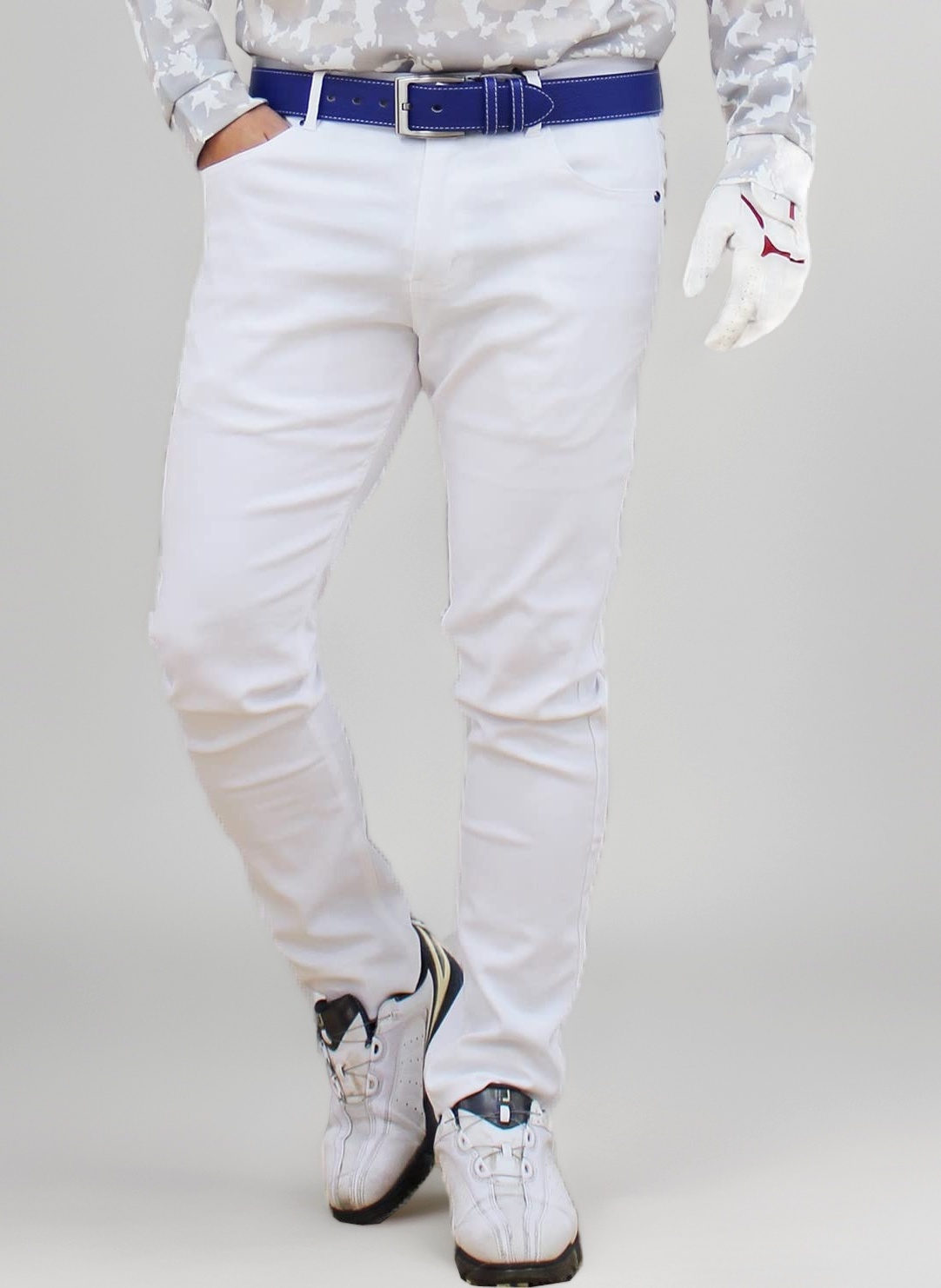 Amazon | [イナセ] ゴルフパンツ メンズ 伸縮ゴムストレッチ ゴルフ