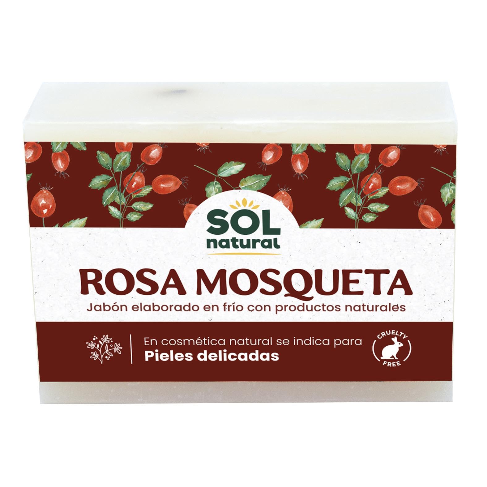 JABON Natural DE ROSAßMOSQUETA 100 g
