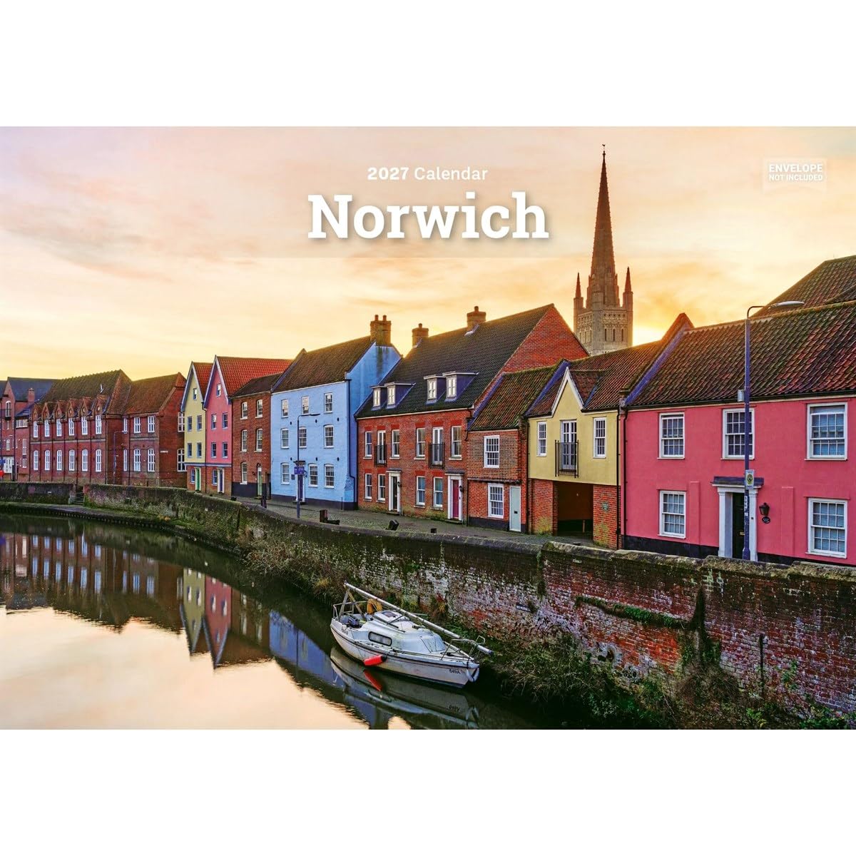 Norwich A5 Calendar 2027, Wall Calendars, Month To View, Travel, Gift