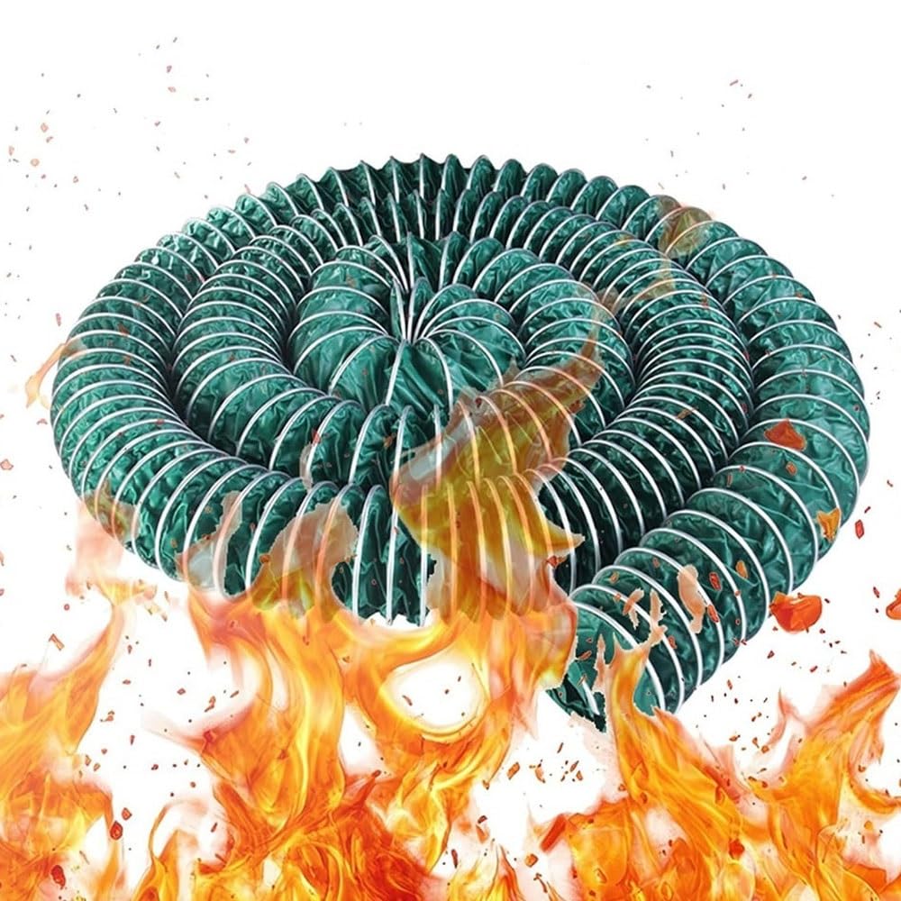 200 250 300 400 500 600mm Manguera De Extracción Ventilador Extractor Industrial Tubo Flexible Para Extracción De Polvo Y Humo(5m,80mm-3 1/8")