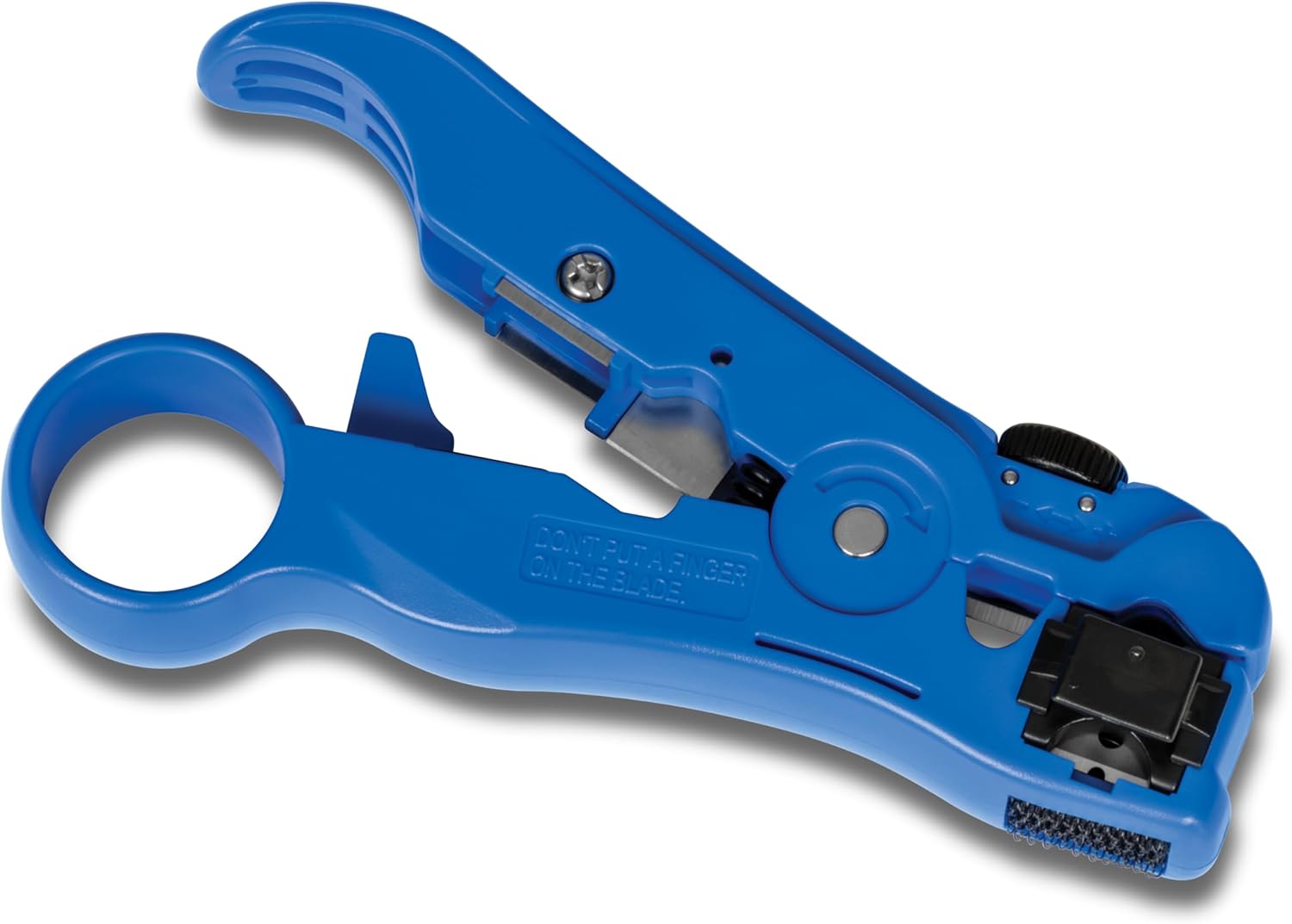 TRENDnet Universal Stripping and Cutting Tool, RG59/6/11/7, UTP, STP, CAT5, 4P/6P/8P, Flat & Round Cables, Adjustable Blade Depth, TC-CT70