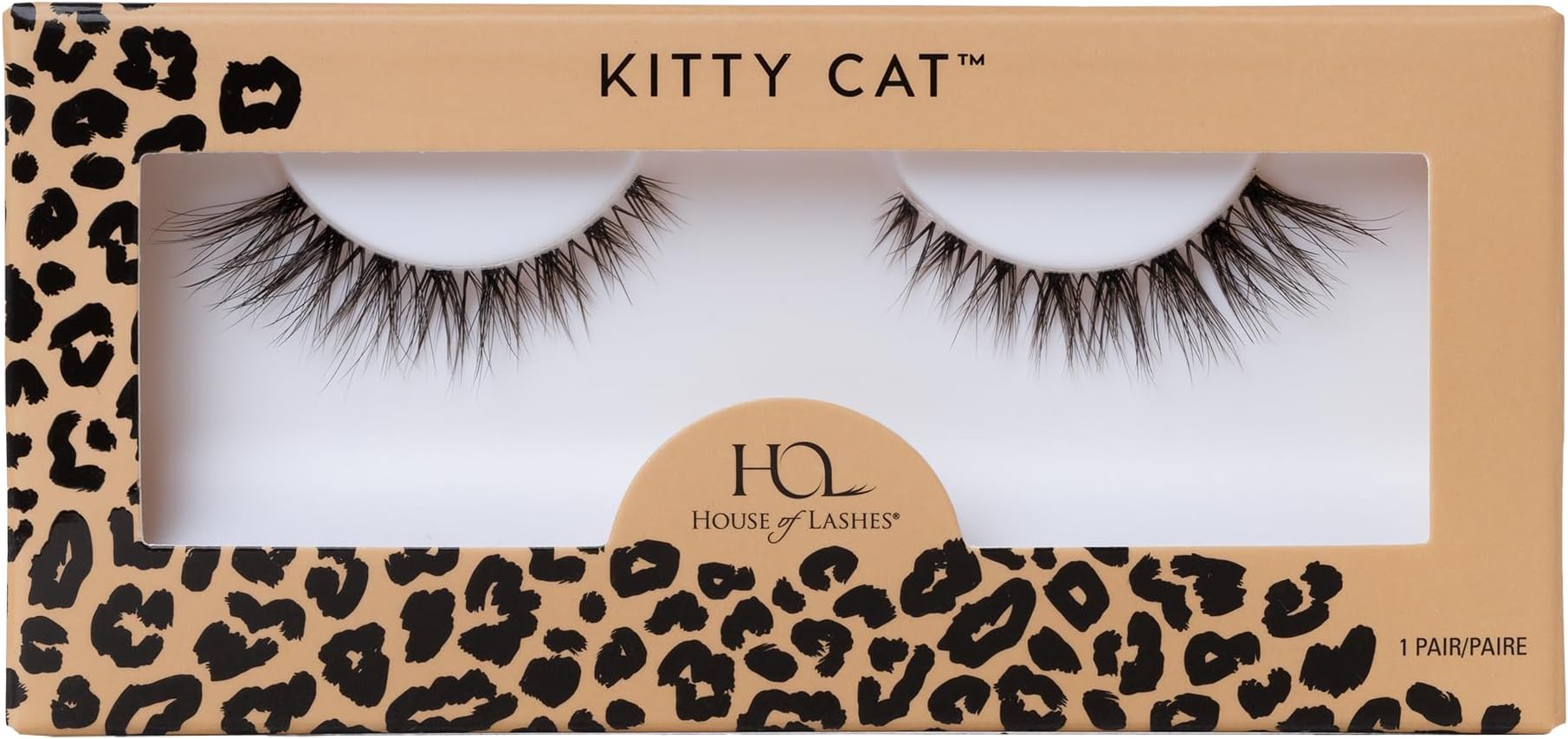 House of LashesKitty Cat - Natural, Flared, Cruelty Free Faux Silk Fibers False Eyelashes