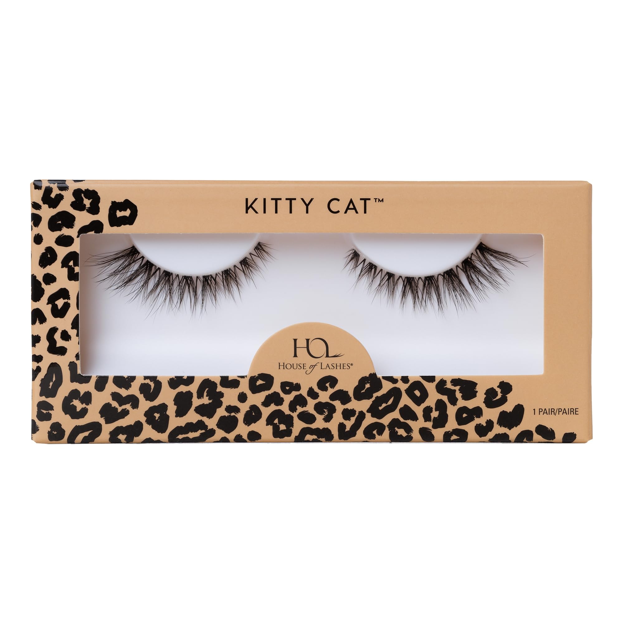 House of LashesKitty Cat - Natural, Flared, Cruelty Free Faux Silk Fibers False Eyelashes