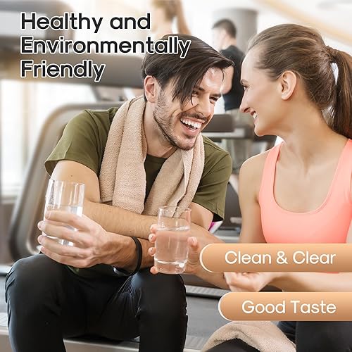 Miniatura 6 de ICEPURE Cartucho de filtro compuesto 4 en 1, repuesto para sistema de filtración de agua de ósmosis inversa de encimera CTR-J, purificar el agua del