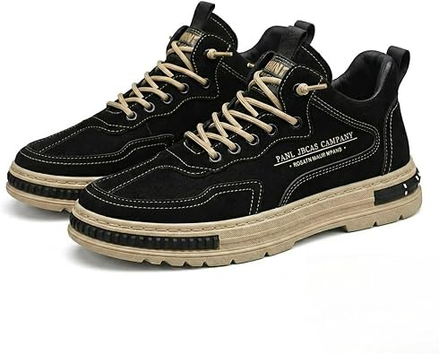 Rugged Casual Suede Sneakers, Premium Durable Workwear Inspired Shoes, Lightweight Non-Slip Athletic Trainers, Versatile Footwear for Urban Commuting & Hiking