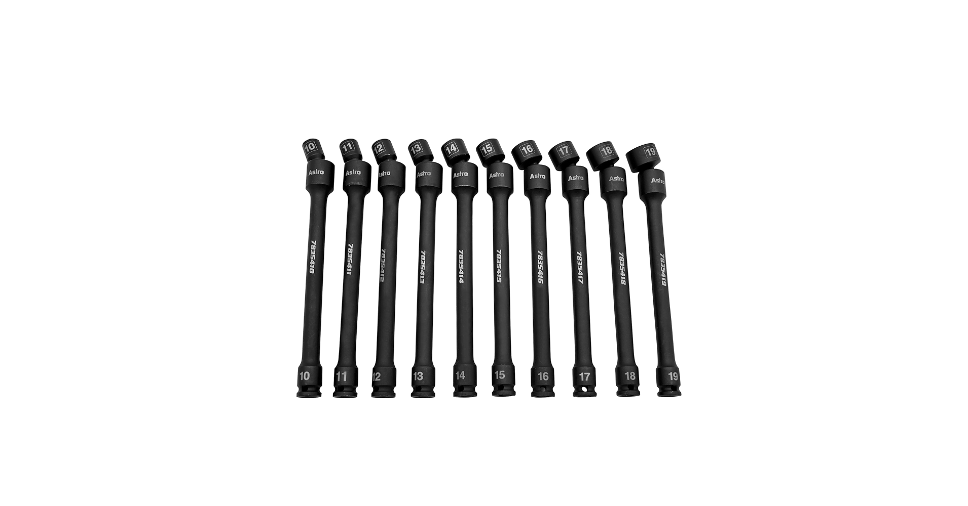 Amazon.co.jp: Astro Tools 78354 10ピース 3/8インチドライブ 6