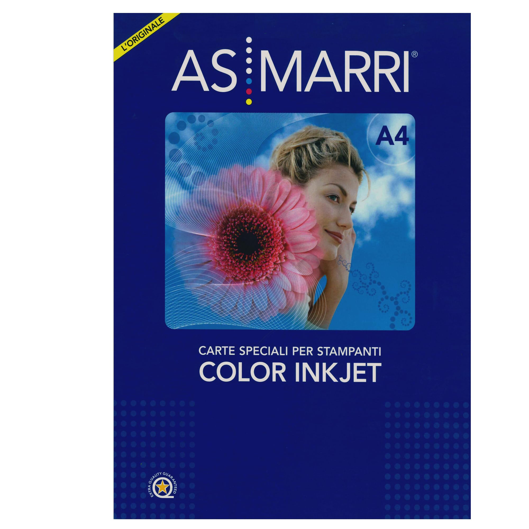 carta inkjet a4 200gr 50fg photo lucida 8586 as marri