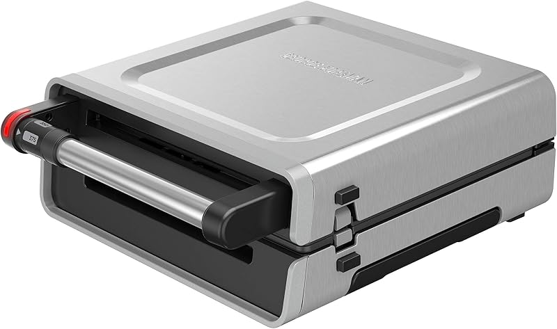 Contact Smokeless Select a Temp. Grill, Family Size (4-6 Servings)