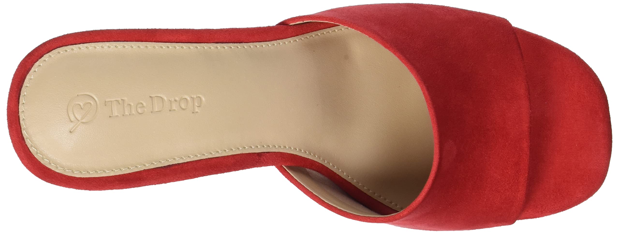 Marchio Amazon - Pattie, Sandalo Mule con Tacco Largo di The Drop