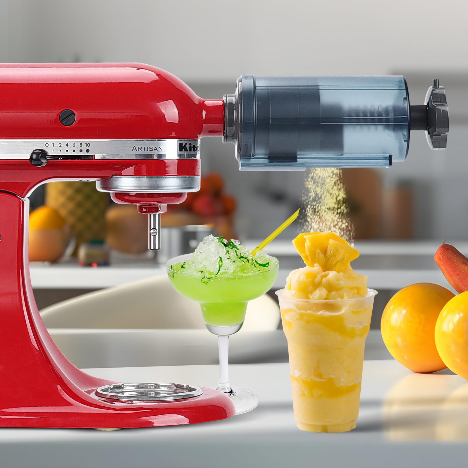 Amazon | KitchenAidスタンドミキサー用かき氷アタッチメント