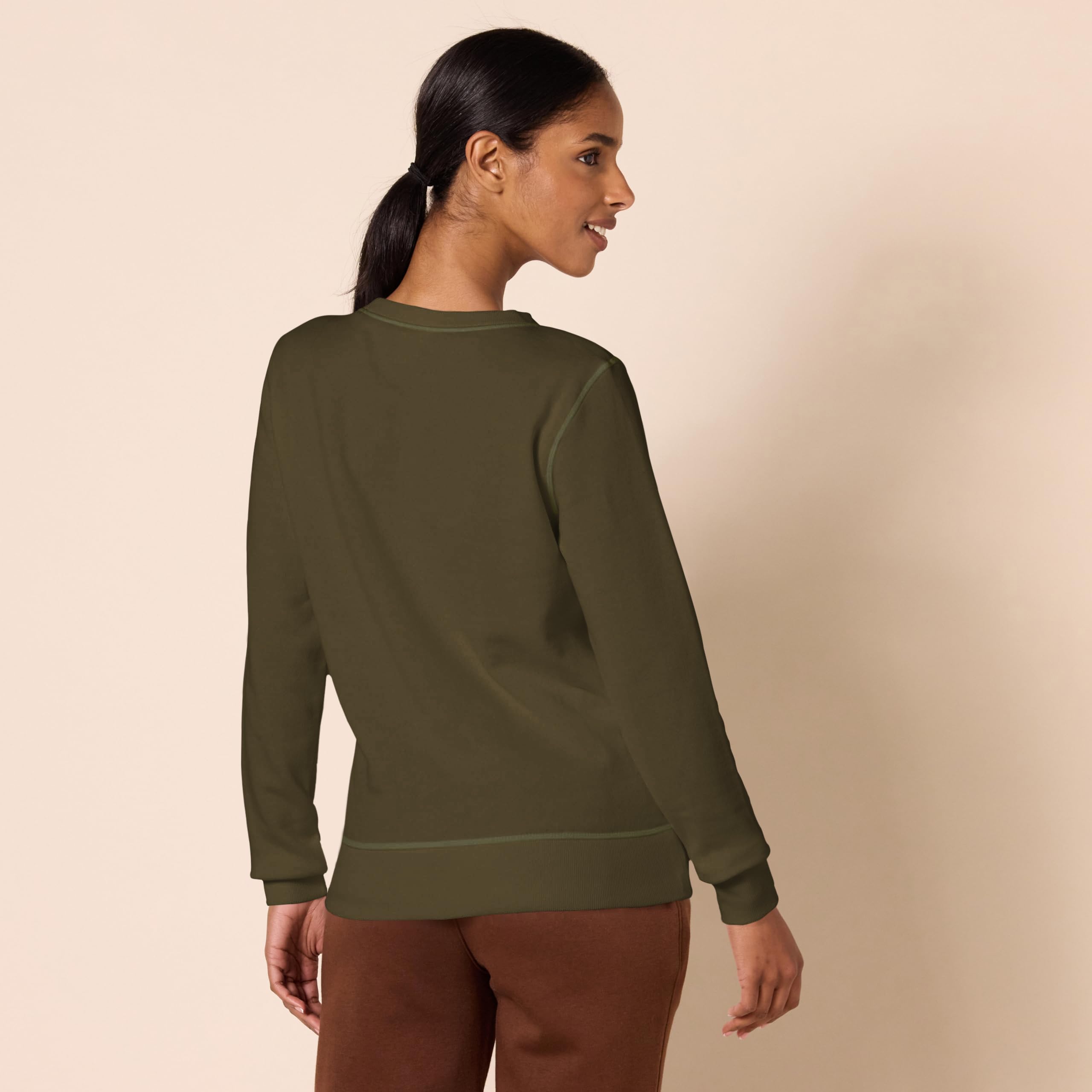 Amazon Essentials Mujer Sudadera con Cuello Redondo de Forro Polar (Disponible en Tallas Grandes) — view 104