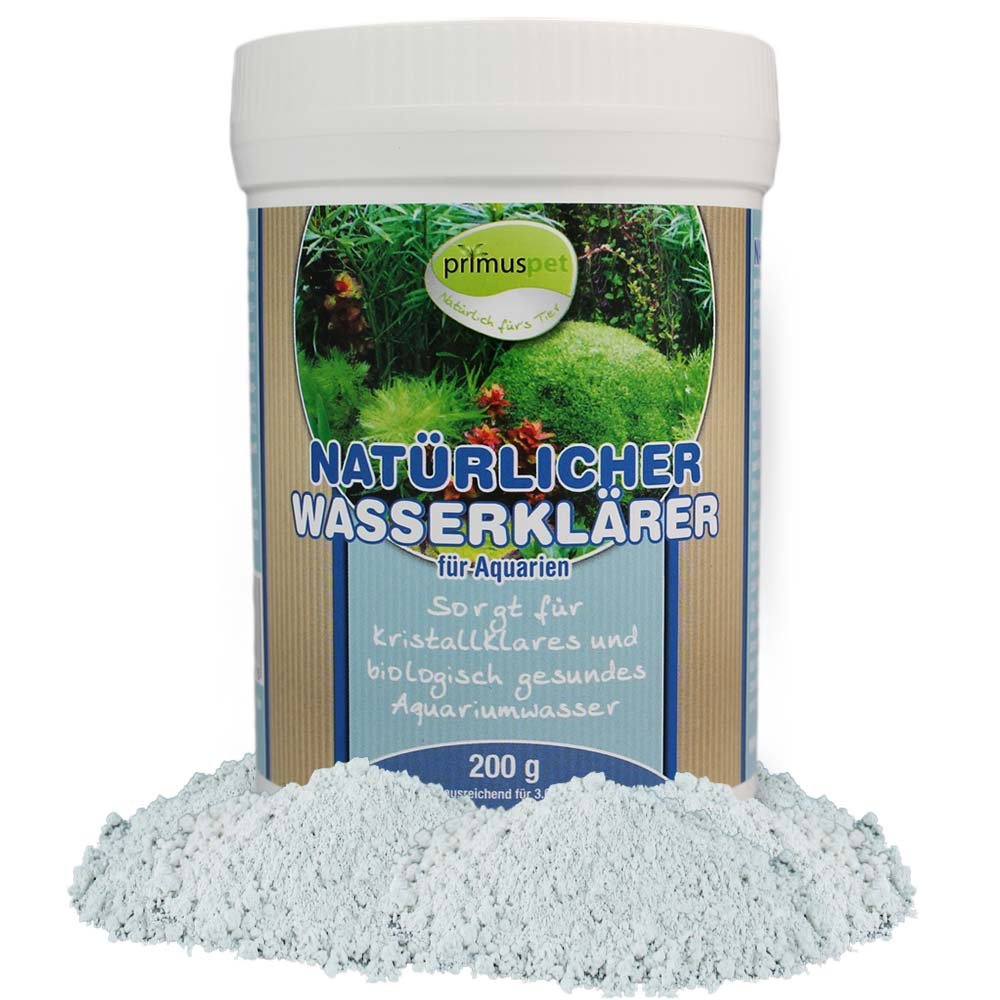 Natürliches Aquarium Wasserwechsel 4er Pflege-Sparset (4er Sparset: Wasseraufbereiter, Algen-Blocker, Filtermedium + GRATIS Aquarium Wasserklärer), Set-Größe:Set 1000