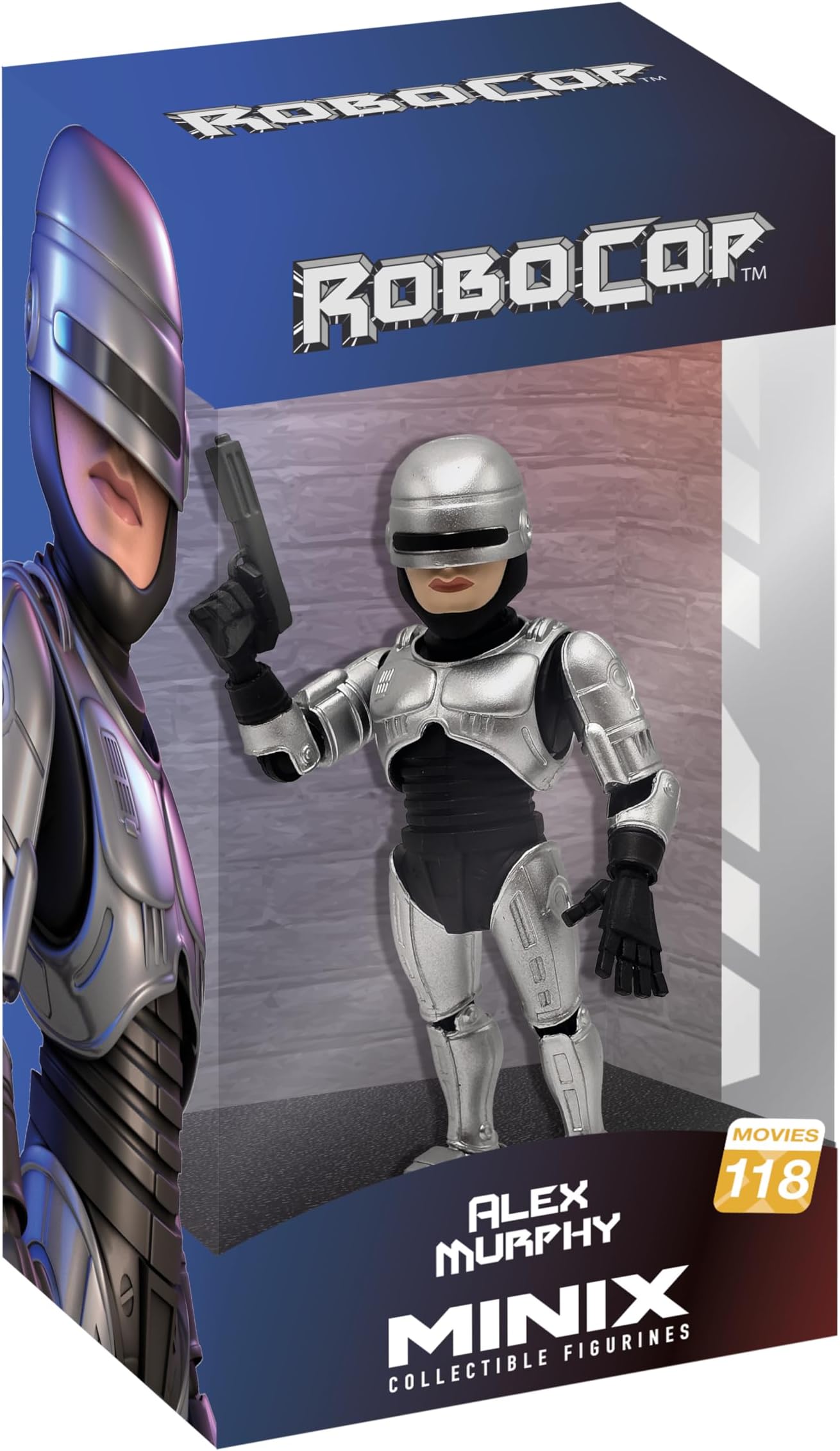MINIX - Movies #118 - Robocop - Alex Murphy - Collectible Figure 12 cm