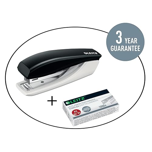 Miniatura 5 de Leitz Power Performance Grapas P2 (No. 10) Caja galvanizada de 1000 grapas 55770000