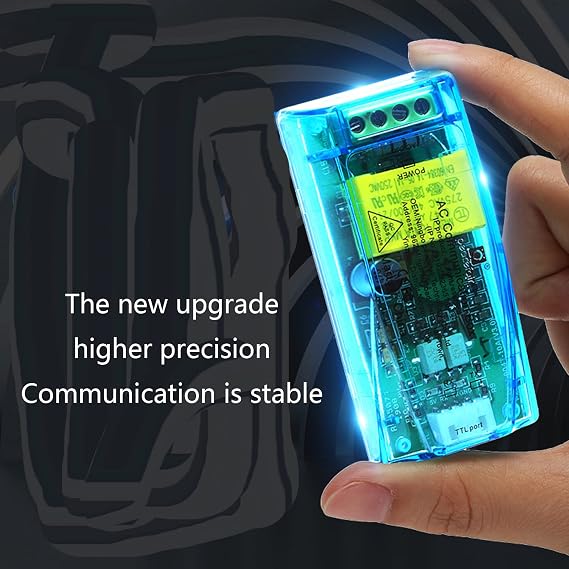 Practical PZEM-004T Version Single-phase Watt-hour Meter Communication Module 80-260V Current Volt-ampere Energy Meter