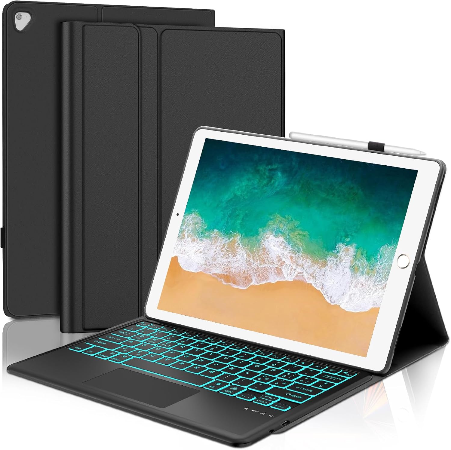 WAVATA iPad Pro 12.9 Bluetooth billentyűzet hüvely