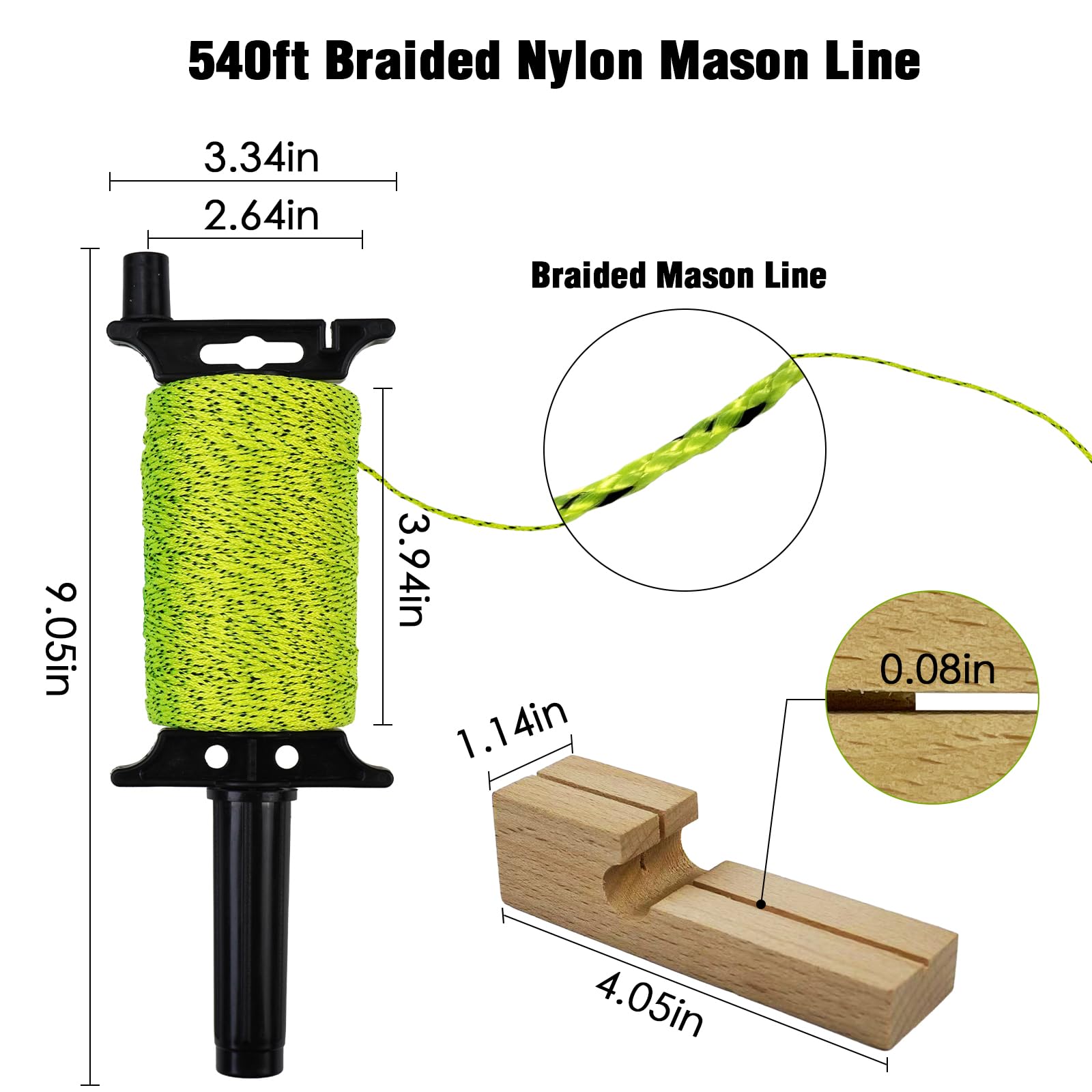 Mason String Line Set - Bricklaying & Alignment -2