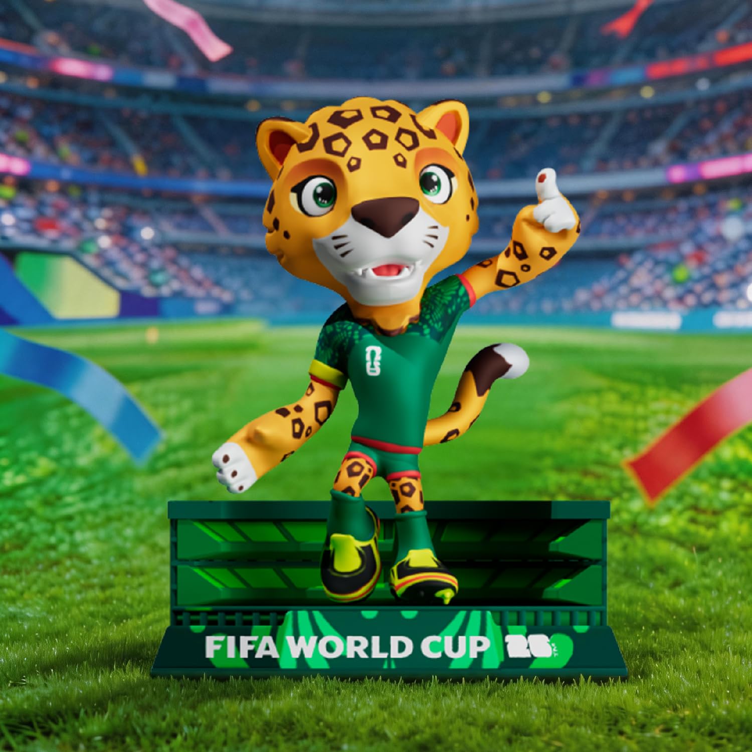 Amazon.co.jp: DICEKOO FIFA 2026 ワールドカップ マスコット セット 3
